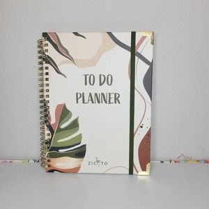 Zicoto NEW Abstract Leaves To Do Planner